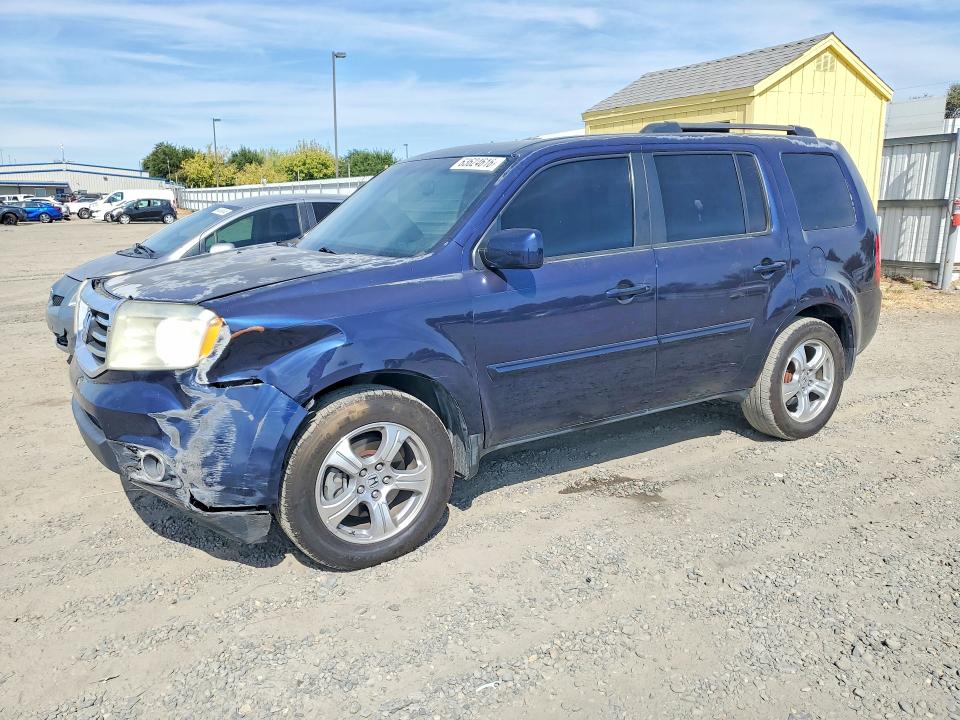 HONDA PILOT 2014 with VIN 5FNYF3H59EB002289 - Photo from auction