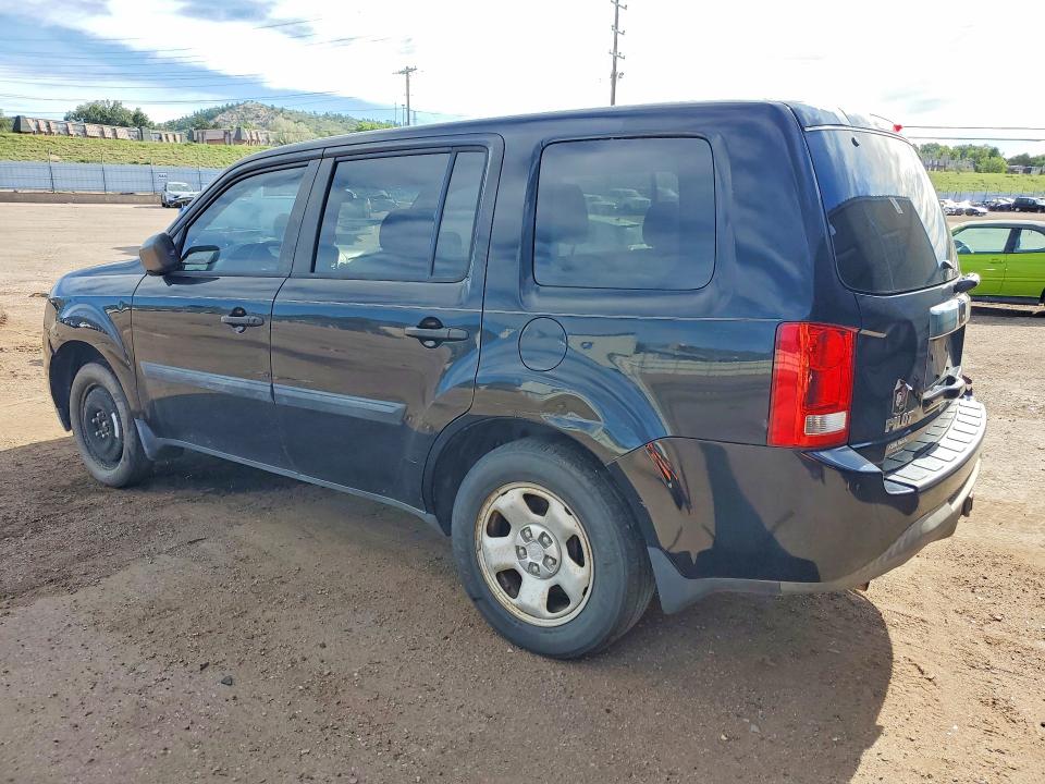 Photo 2 from auction – 2012 HONDA PILOT with VIN 5FNYF4H2XCB010832