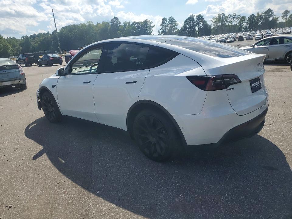 Photo 2 from auction – 2021 TESLA MODEL Y with VIN 5YJYGDEE7MF299133