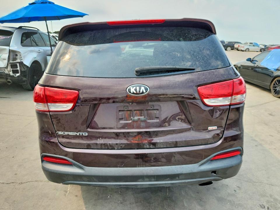 Photo 6 from auction – 2016 KIA SORENTO with VIN 5XYPG4A35GG048771