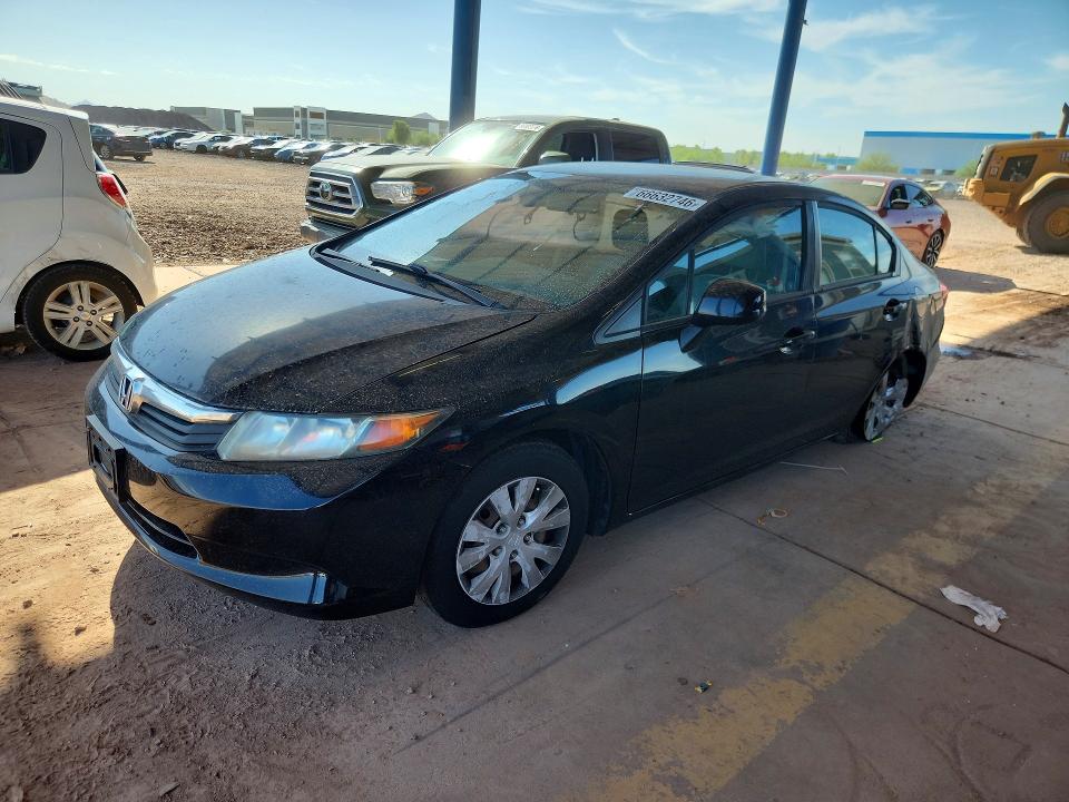 2012 HONDA CIVIC - Търг №66632746