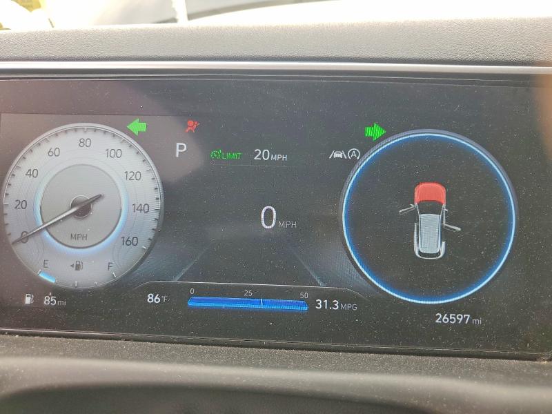 Photo 9 from auction – 2022 HYUNDAI TUCSON with VIN 5NMJFCAE4NH129154