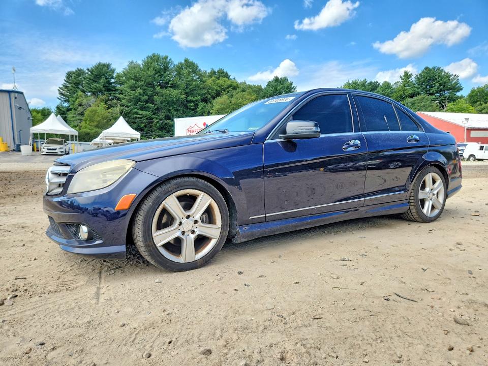 MERCEDES-BENZ C 2010 with VIN WDDGF8BB9AF475130 - Photo from auction
