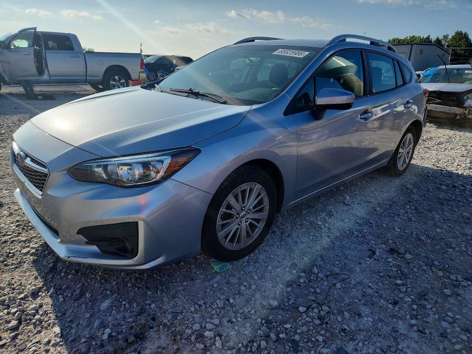 SUBARU IMPREZA 2018 with VIN 4S3GTAD60J3717993 - Photo from auction
