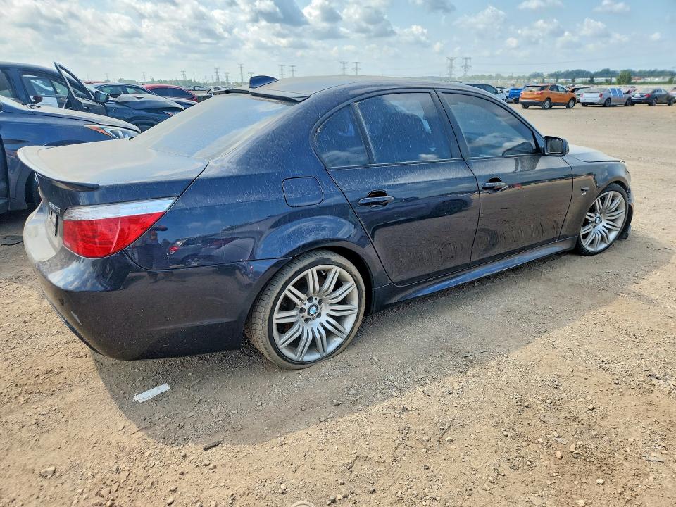Photo 3 from auction – 2008 BMW 550I with VIN WDANW53518CT49250