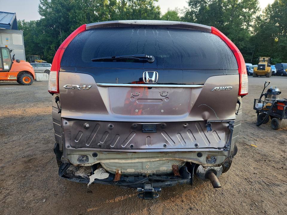 Photo 6 from auction – 2013 HONDA CR-V with VIN 5J6RM4H55DL039247