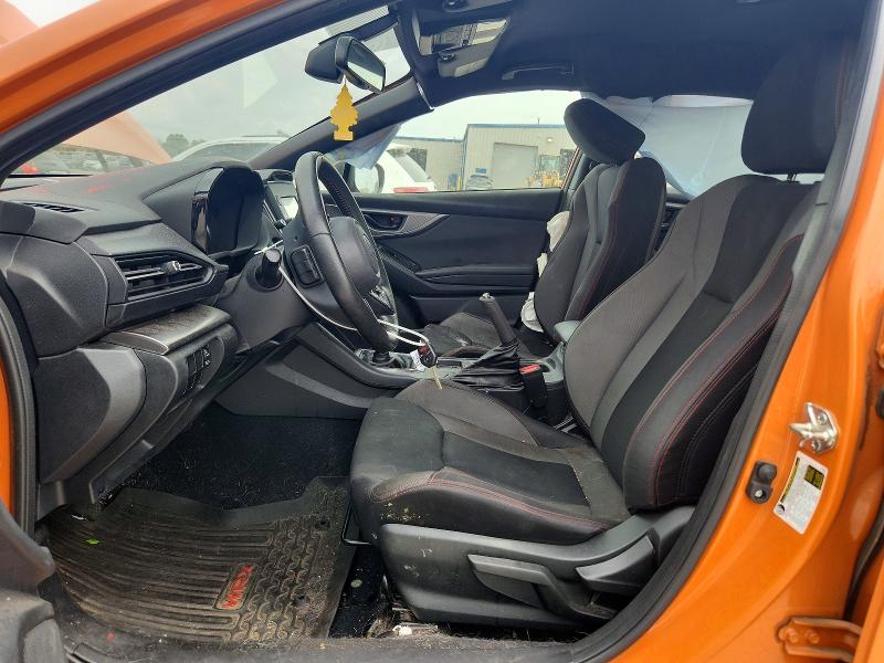 Photo 7 from auction – 2022 SUBARU WRX with VIN JF1VBAA60N9016359