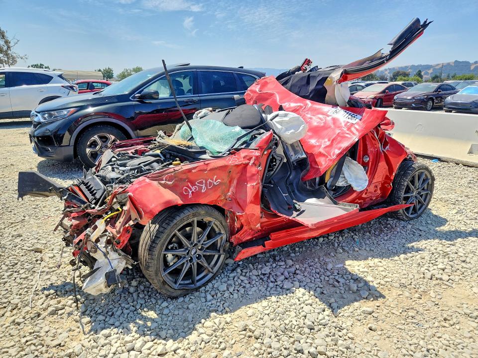 SUBARU BRZ 2022 with VIN JF1ZDBF18N8702024 - Photo from auction