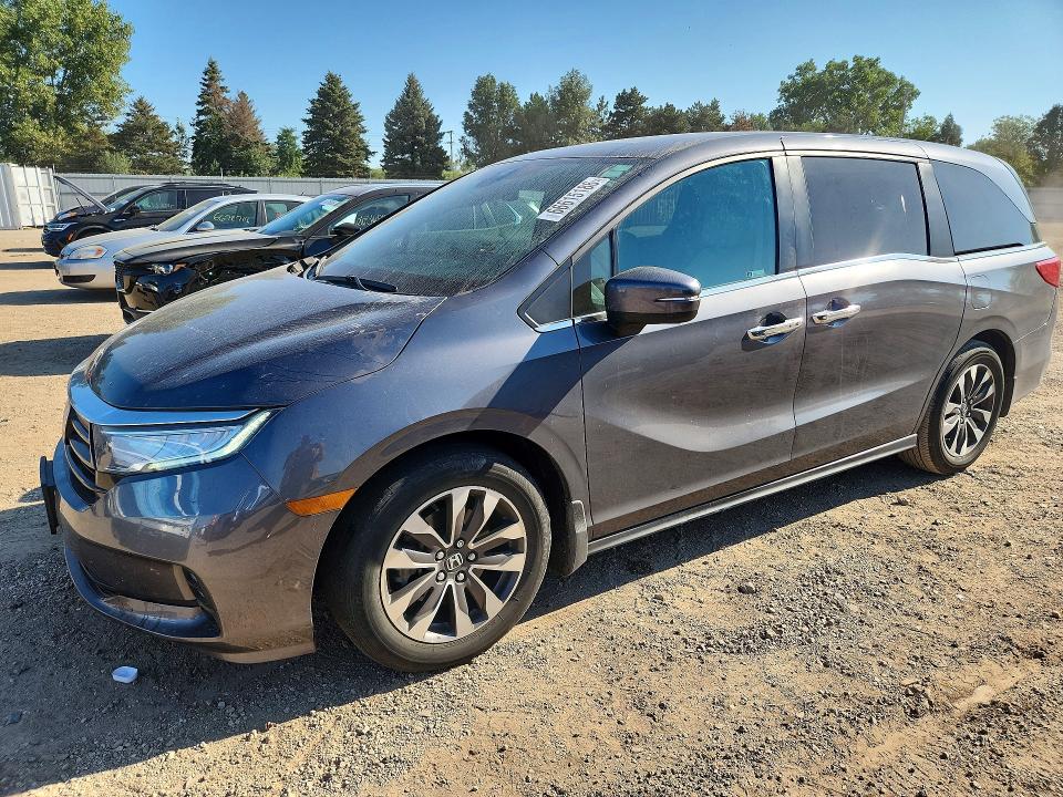 Photo 1 from auction – 2023 HONDA ODYSSEY with VIN 5FNRL6H63PB059078