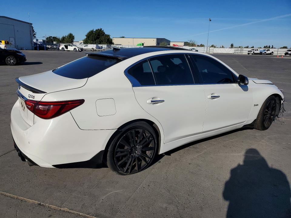 Снимка 3 от търг – 2018 INFINITI Q50 с VIN JN1FV7AP6JM460017