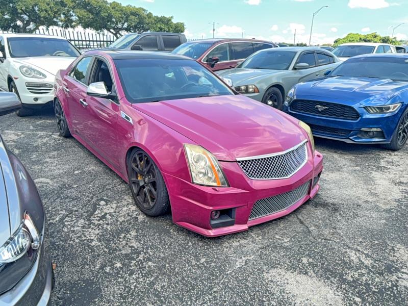 CADILLAC CTS-V 2012 with VIN 1G6DV5EP0C0133337 - Photo from auction