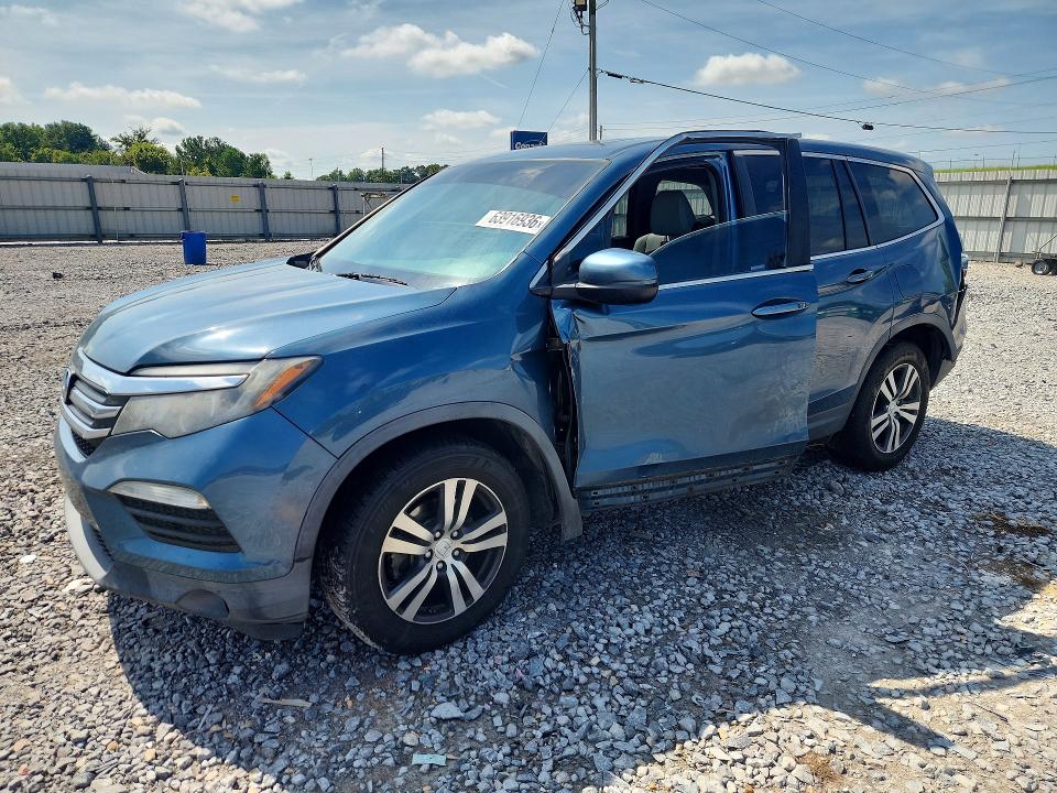 HONDA PILOT 2017 with VIN 5FNYF5H52HB008595 - Photo from auction
