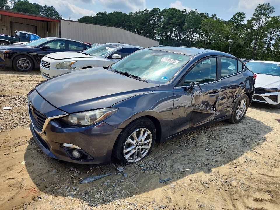 MAZDA 3 2015 with VIN JM1BM1V71F1271435 - Photo from auction