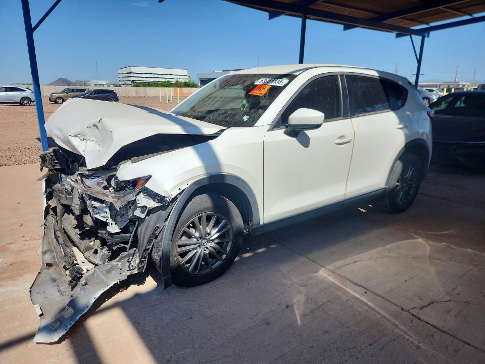MAZDA CX-5 2018 with VIN JM3KFABM1J1384192 - Photo from auction