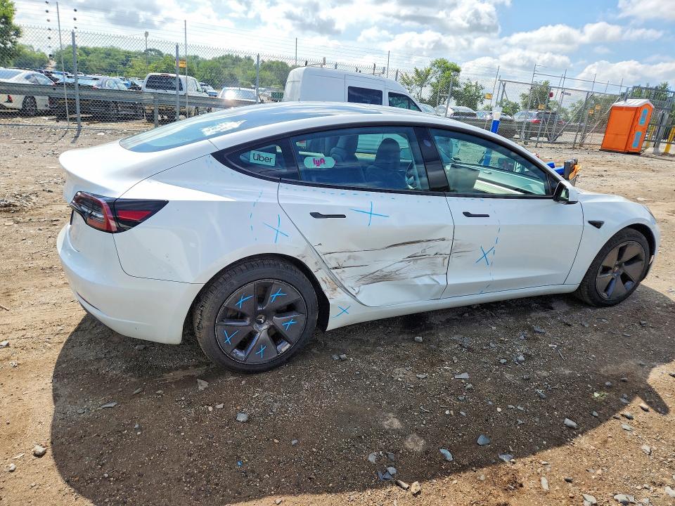 Фото 3 с аукциона – 2023 TESLA MODEL 3 с VIN 5YJ3E1EA7PF566075