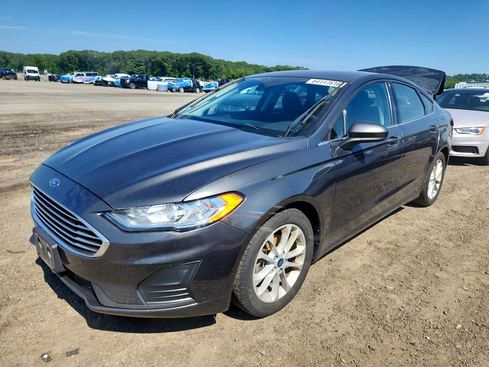 Photo 1 from auction – 2020 FORD FUSION with VIN 3FA6P0HD7LR183078