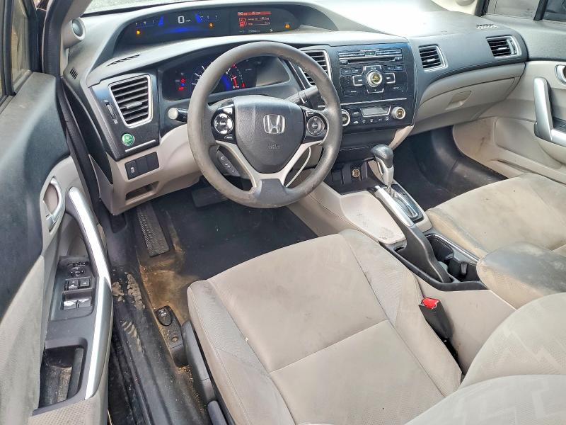 Photo 8 from auction – 2013 HONDA CIVIC with VIN 2HGFG3B88DH502087