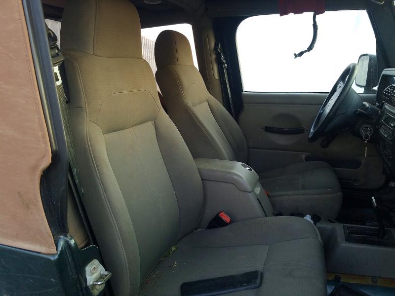 Photo 10 from auction – 2004 JEEP WRANGLER / TJ with VIN 1J4FA59S34P769513