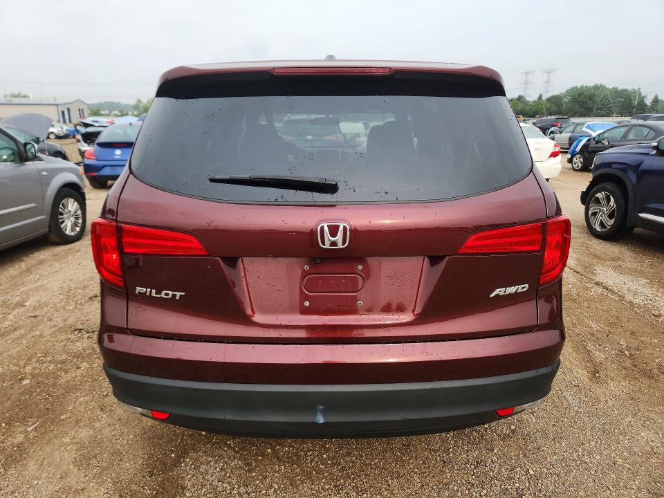 Photo 6 from auction – 2018 HONDA PILOT with VIN 5FNYF6H53JB071801