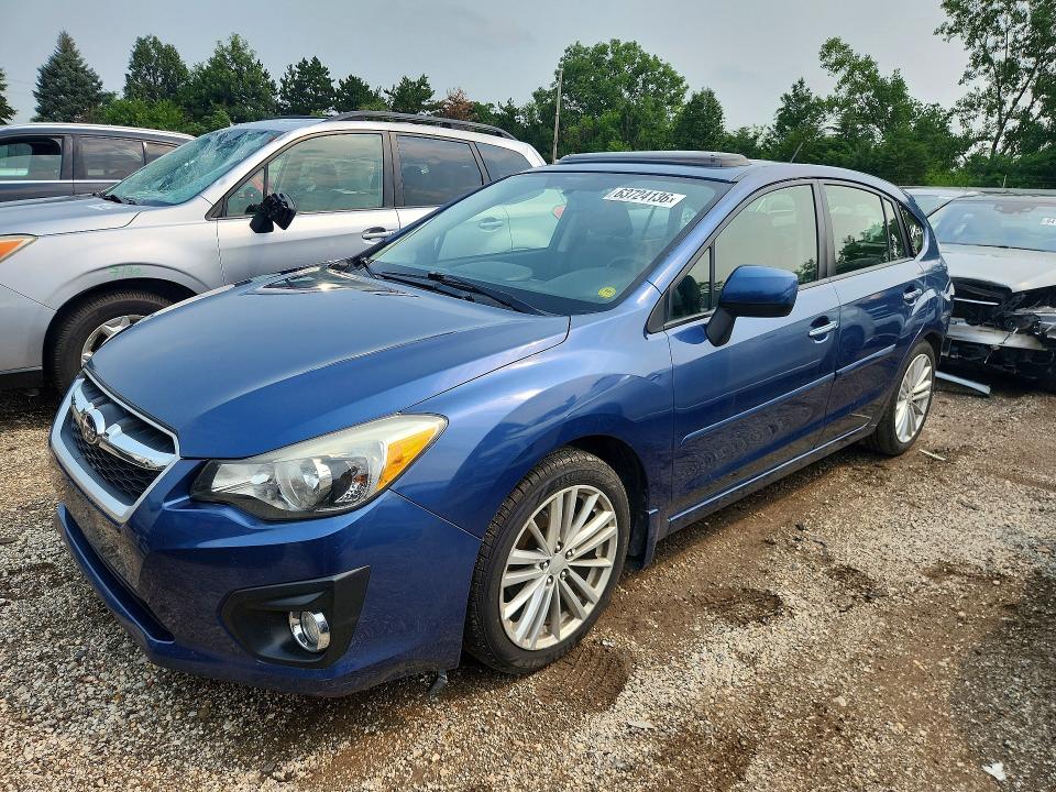 SUBARU IMPREZA 2012 with VIN JF1GPAK65CH239007 - Photo from auction