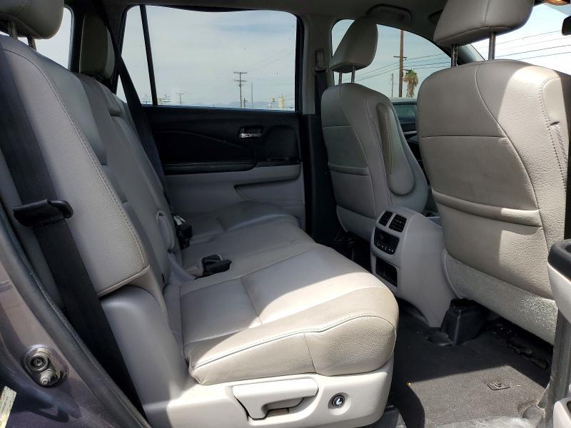 Photo 11 from auction – 2016 HONDA PILOT with VIN 5FNYF5H65GB011479