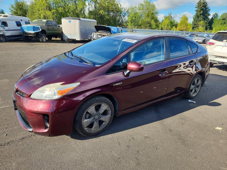 TOYOTA PRIUS 2013 with VIN JTDKN3DU6D5604234 - Photo from auction