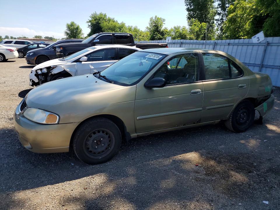 NISSAN SENTRA 2002 with VIN 3N1CB51D02L587850 - Photo from auction