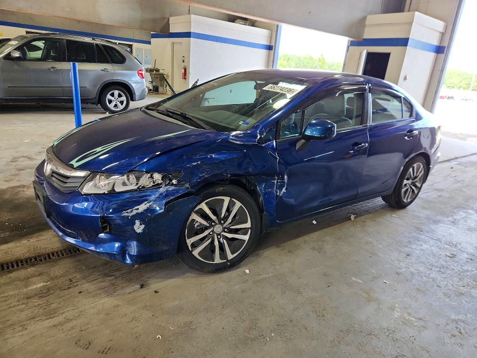 HONDA CIVIC 2012 with VIN 2HGFB2F51CH536430 - Photo from auction