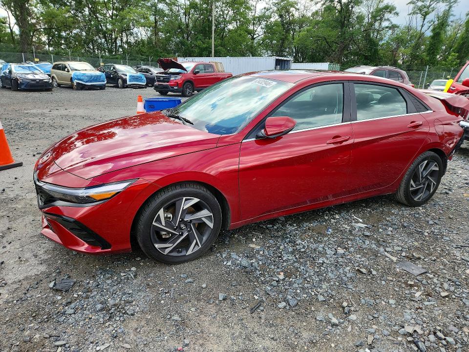 HYUNDAI ELANTRA 2025 с VIN KMHLN4DJ0SU147743 - Снимка от търг