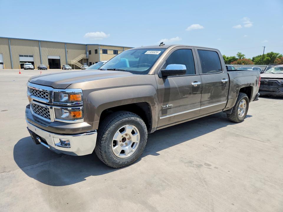 CHEVROLET SILVERADO 2014 with VIN 3GCPCSEC6EG329597 - Photo from auction