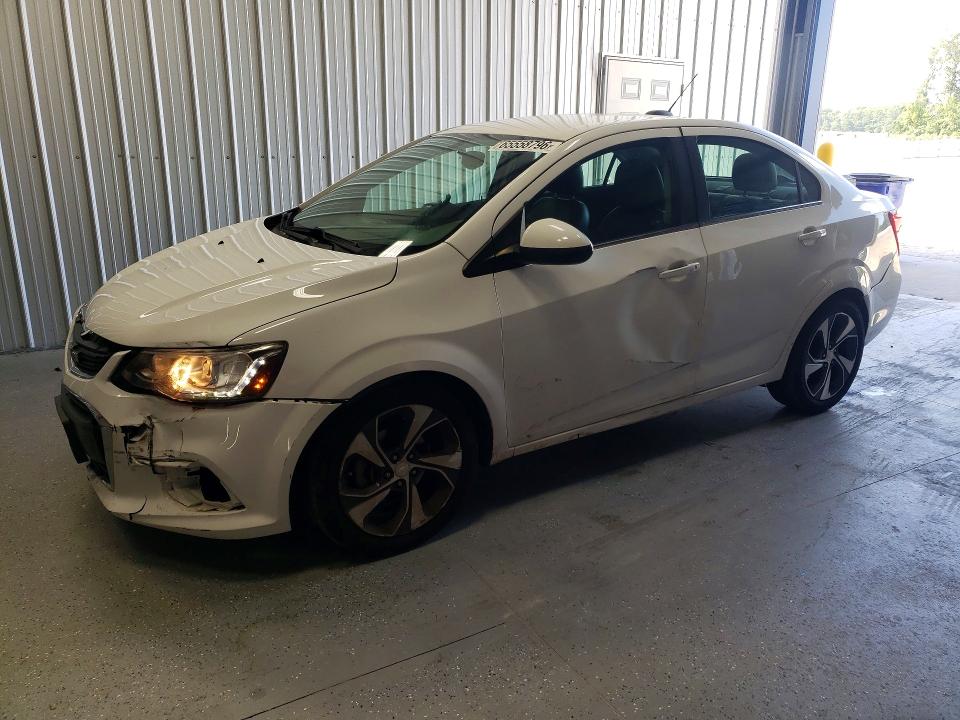CHEVROLET SONIC 2018 with VIN 1G1JF5SB7J4141245 - Photo from auction