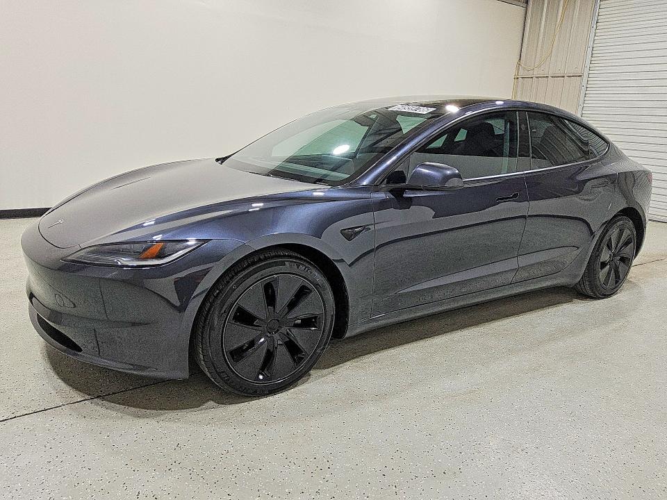 TESLA MODEL 3 2024 with VIN 5YJ3E1EB9RF750459 - Photo from auction