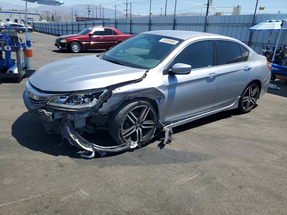 HONDA ACCORD 2016 with VIN 1HGCR2F5XGA167151 - Photo from auction