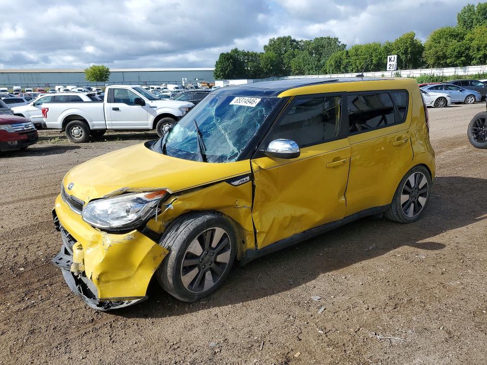 KIA SOUL 2015 with VIN KNDJX3A56F7197980 - Photo from auction