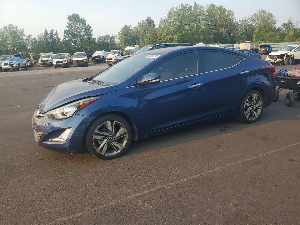 Photo 1 from auction – 2015 HYUNDAI ELANTRA with VIN 5NPDH4AE6FH556885