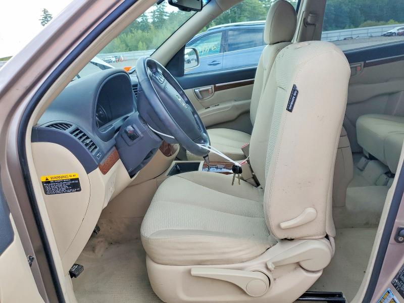 Photo 7 from auction – 2007 HYUNDAI SANTA FE with VIN 5NMSH13E27H110914