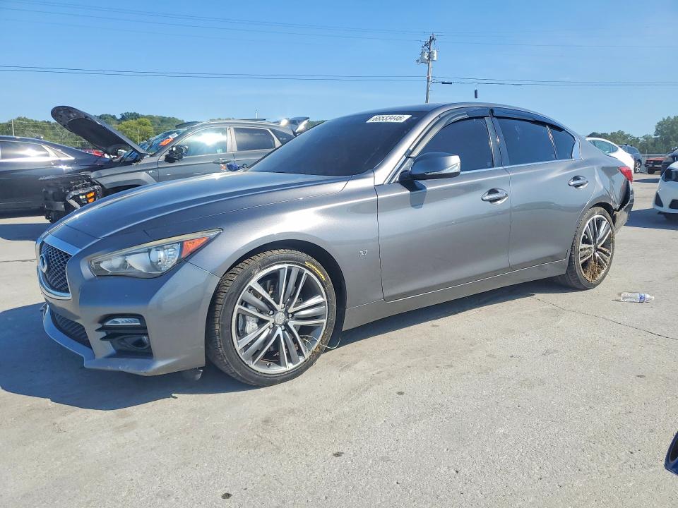 INFINITI Q50 2014 с VIN JN1BV7AP6EM677720 - Снимка от търг