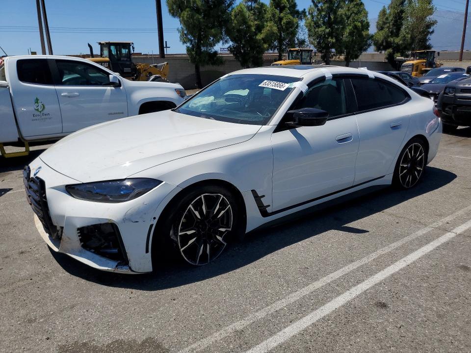 BMW I4 2023 with VIN WBY33AW08PFR18067 - Photo from auction