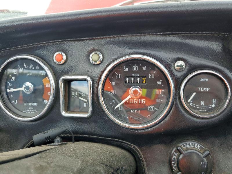 Photo 9 from auction – 1969 MG MGB with VIN GHN4U174087G