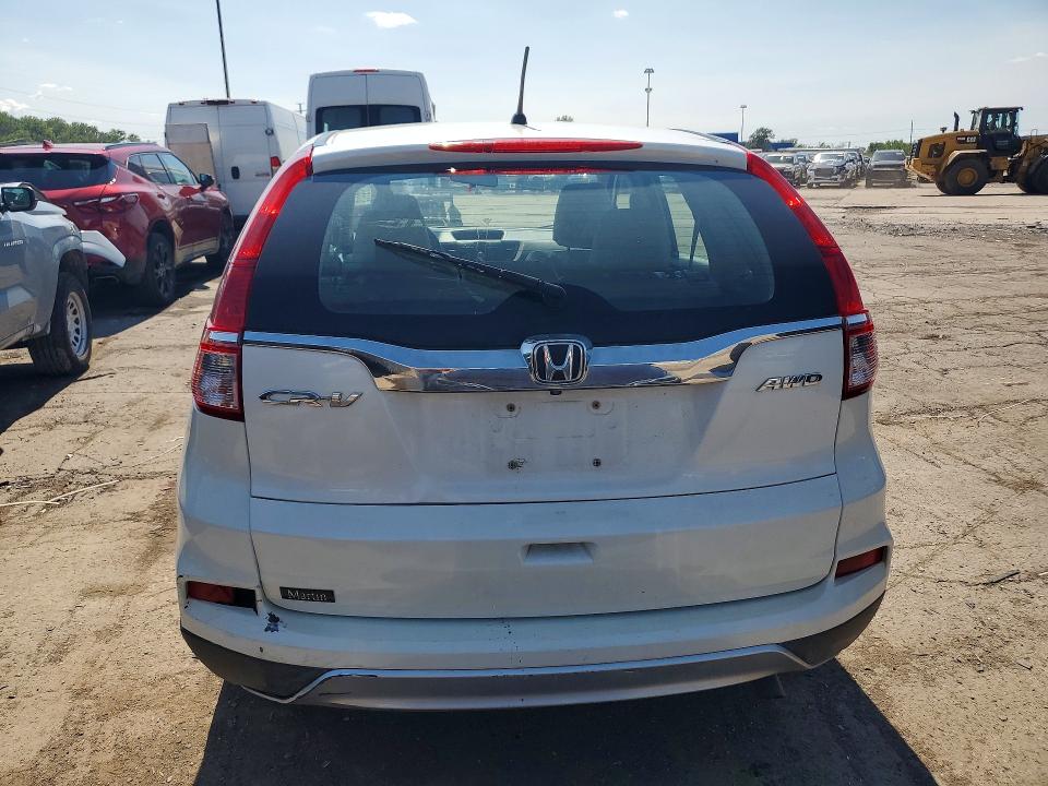 Photo 6 from auction – 2016 HONDA CR-V with VIN 5J6RM4H32GL072225