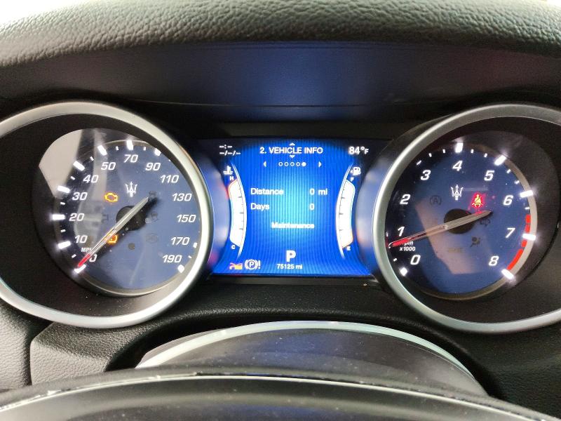 Photo 9 from auction – 2014 MASERATI GHIBLI with VIN ZAM57XSA5E1091487