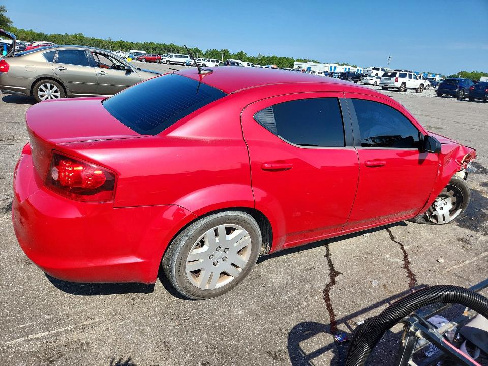 Photo 3 from auction – 2012 DODGE AVENGER with VIN 1C3CDZABXCN290667
