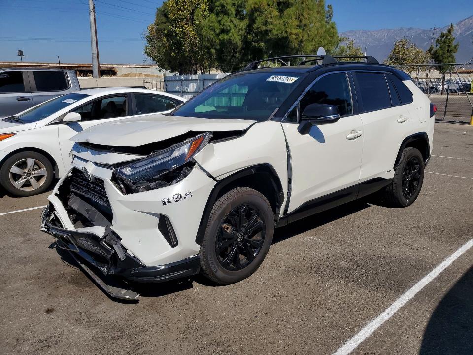 TOYOTA RAV4 2022 with VIN JTME6RFV9ND527238 - Photo from auction