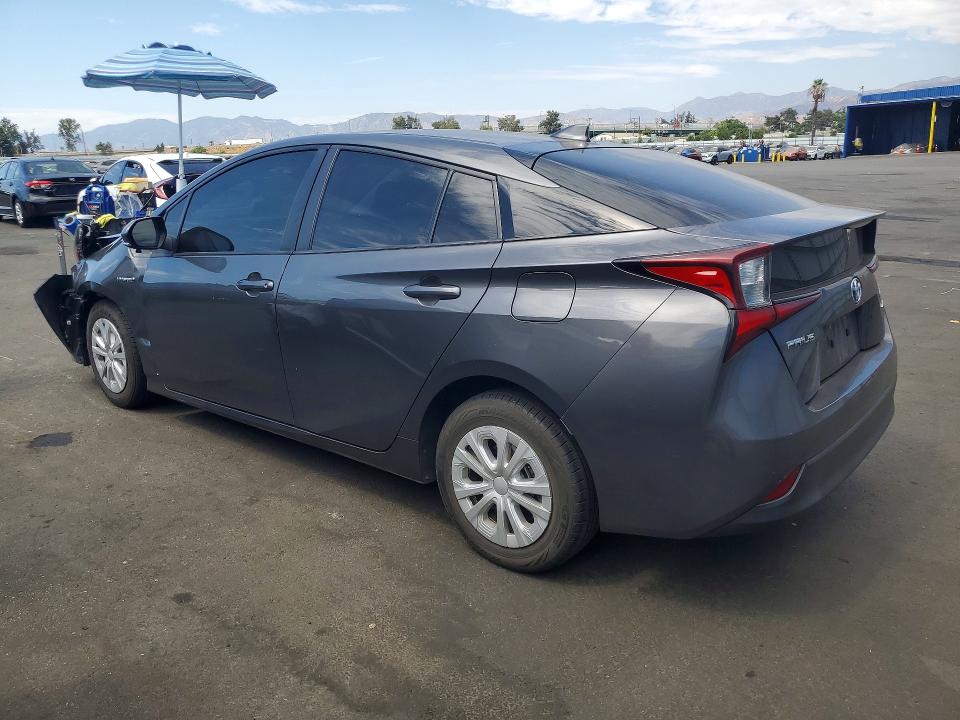 Photo 2 from auction – 2019 TOYOTA PRIUS with VIN JTDKARFU2K3091682