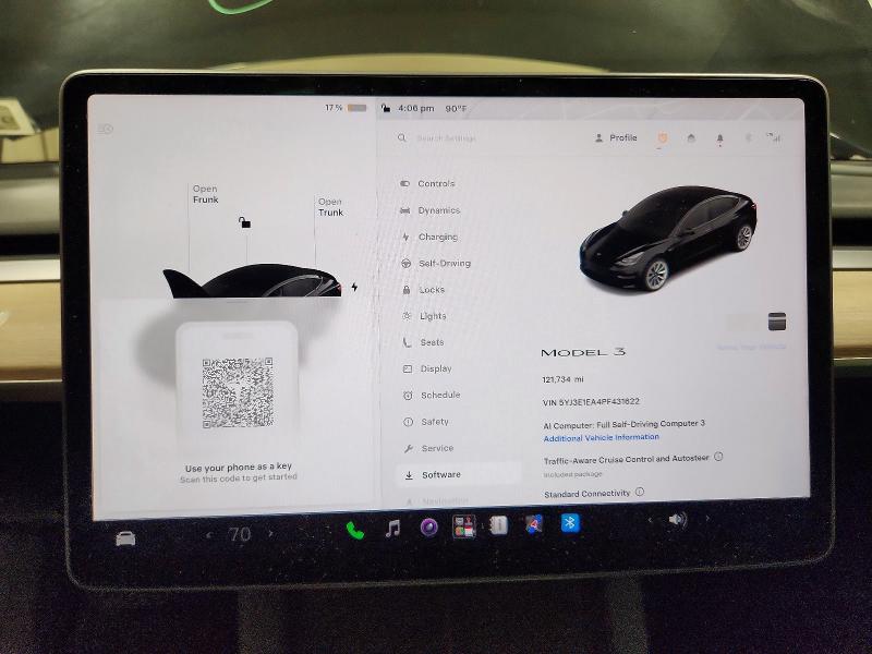Photo 9 from auction – 2023 TESLA MODEL 3 with VIN 5YJ3E1EA4PF431622