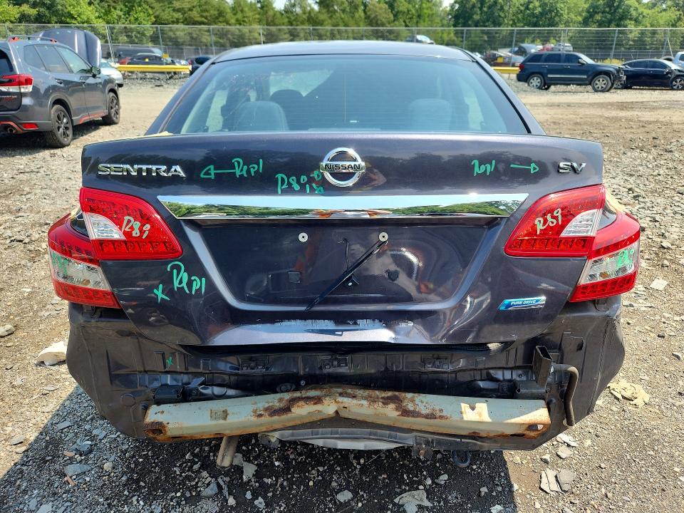 Photo 6 from auction – 2014 NISSAN SENTRA with VIN 3N1AB7AP9EL669464