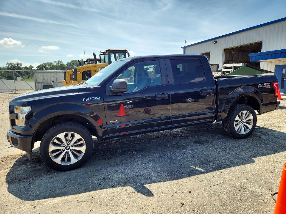 FORD F150 2017 with VIN 1FTEW1EP3HKC64488 - Photo from auction