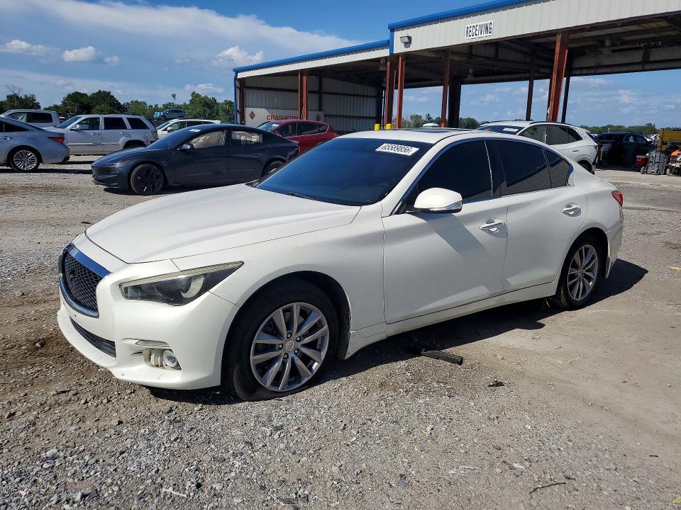 Photo 1 from auction – 2014 INFINITI Q50 with VIN JN1BV7AR4EM689348