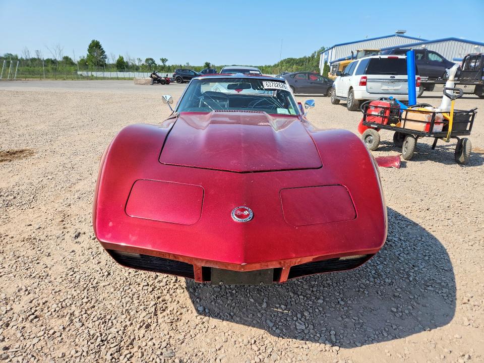 Photo 5 from auction – 1974 CHEVROLET CORVETTE with VIN 1Z37J4S418490