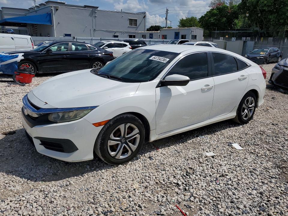 HONDA CIVIC 2017 with VIN 19XFC2F5XHE041237 - Photo from auction
